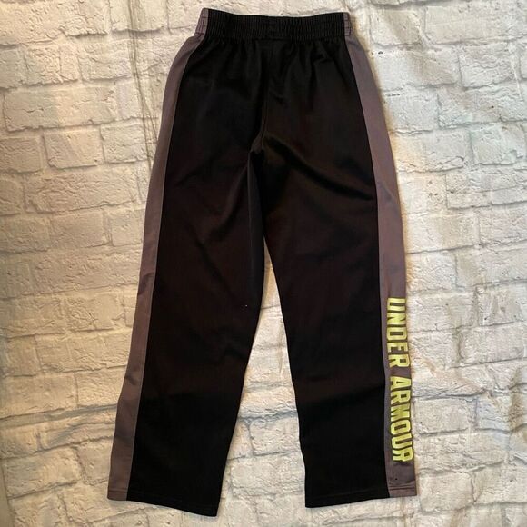 Under Armour youth M loose fit pull on pants w/elastic waist black & grey - Picture 6 of 6